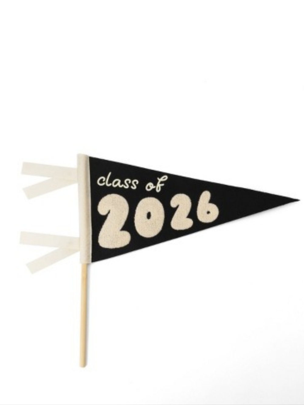 Target Bullseye Playground 2026 End Of Year Pennant Flag - Class Of 2026